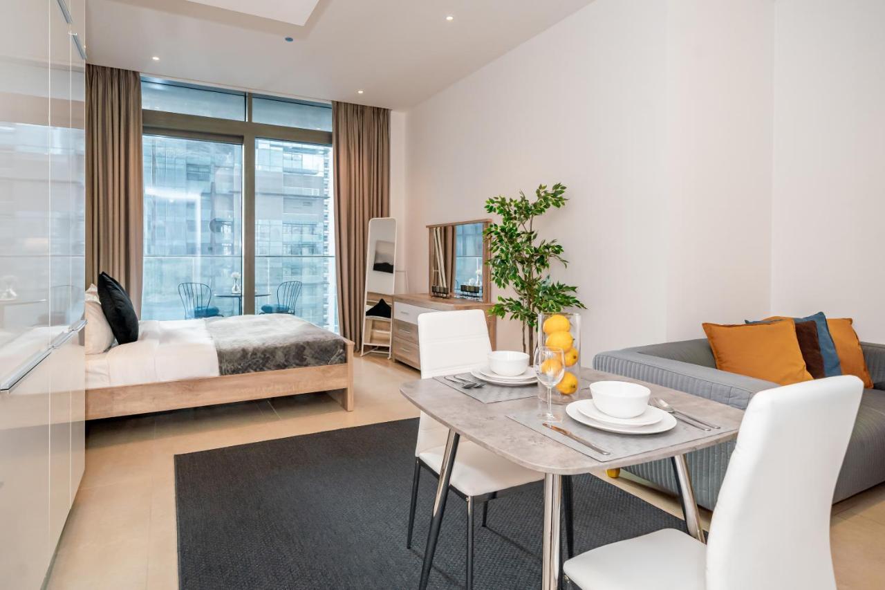 דובאי Higuests - Unique Studio With Stunning Panoramic Marina Views מראה חיצוני תמונה